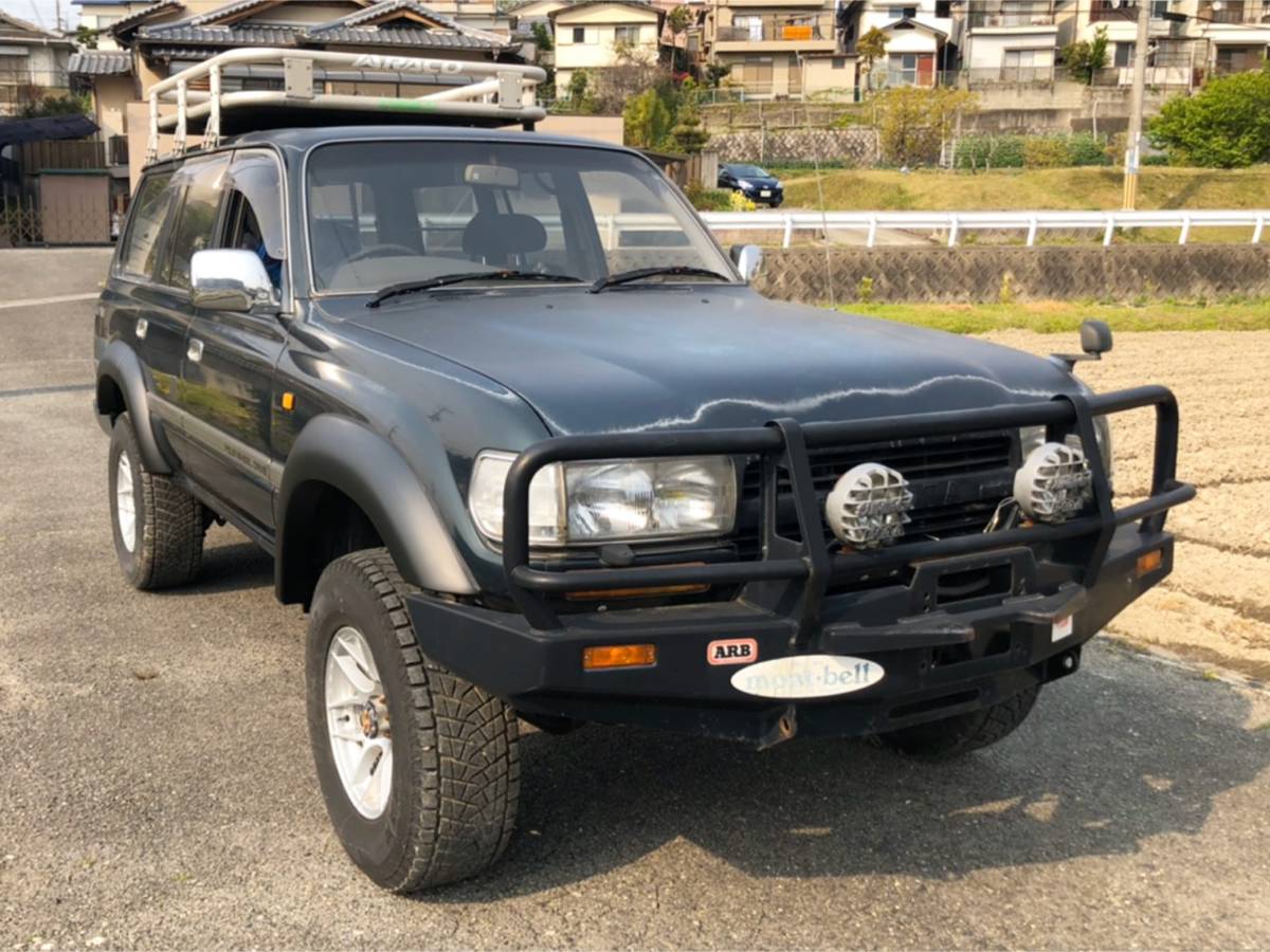 ランドクルーザー80 ディーゼルターボ 希少 ５速マニュアル 背面タイヤありません の落札情報詳細 ヤフオク落札価格情報 オークフリー スマートフォン版