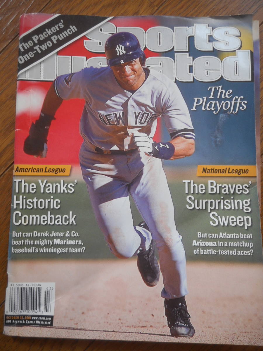 Sports Illustrated 米スポーツイラストレイテッド誌 01年10月mlbプレーオフ イチロー Nfl展望 の落札情報詳細 ヤフオク落札価格情報 オークフリー スマートフォン版