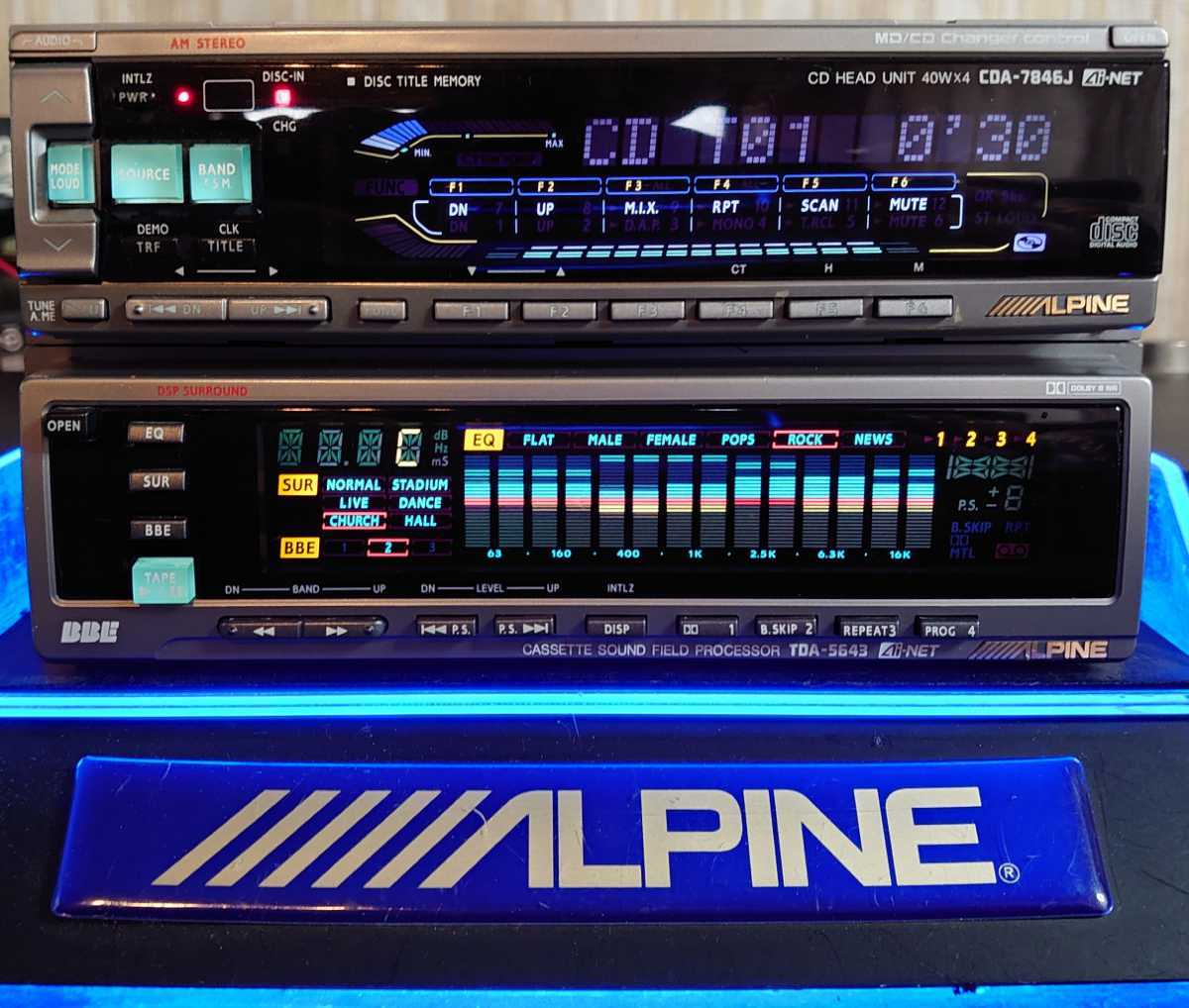 ALPINE TDA-5643 CDA-7843J