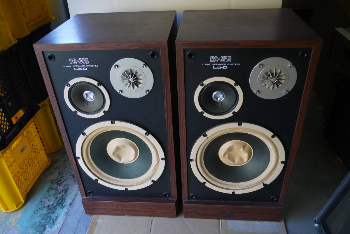 3WAY スピーカーHS-355ローディー Lo-Dオーディオ機器音響