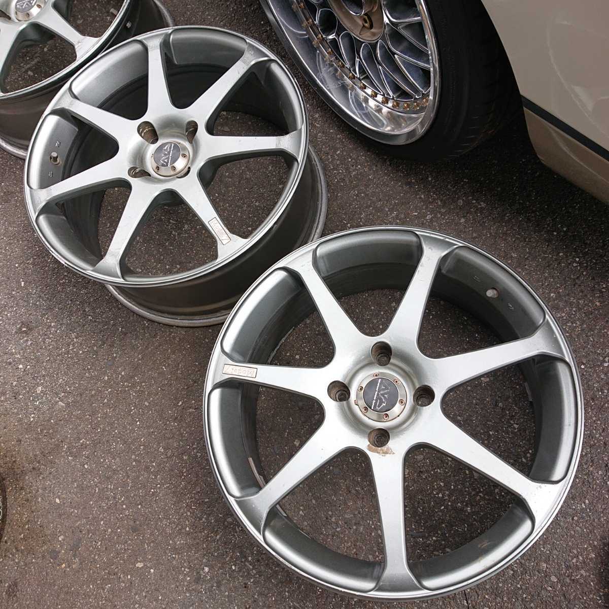 ヨコハマ avs model7 モデル7 18インチ 7.5J ドリケツ（AVS