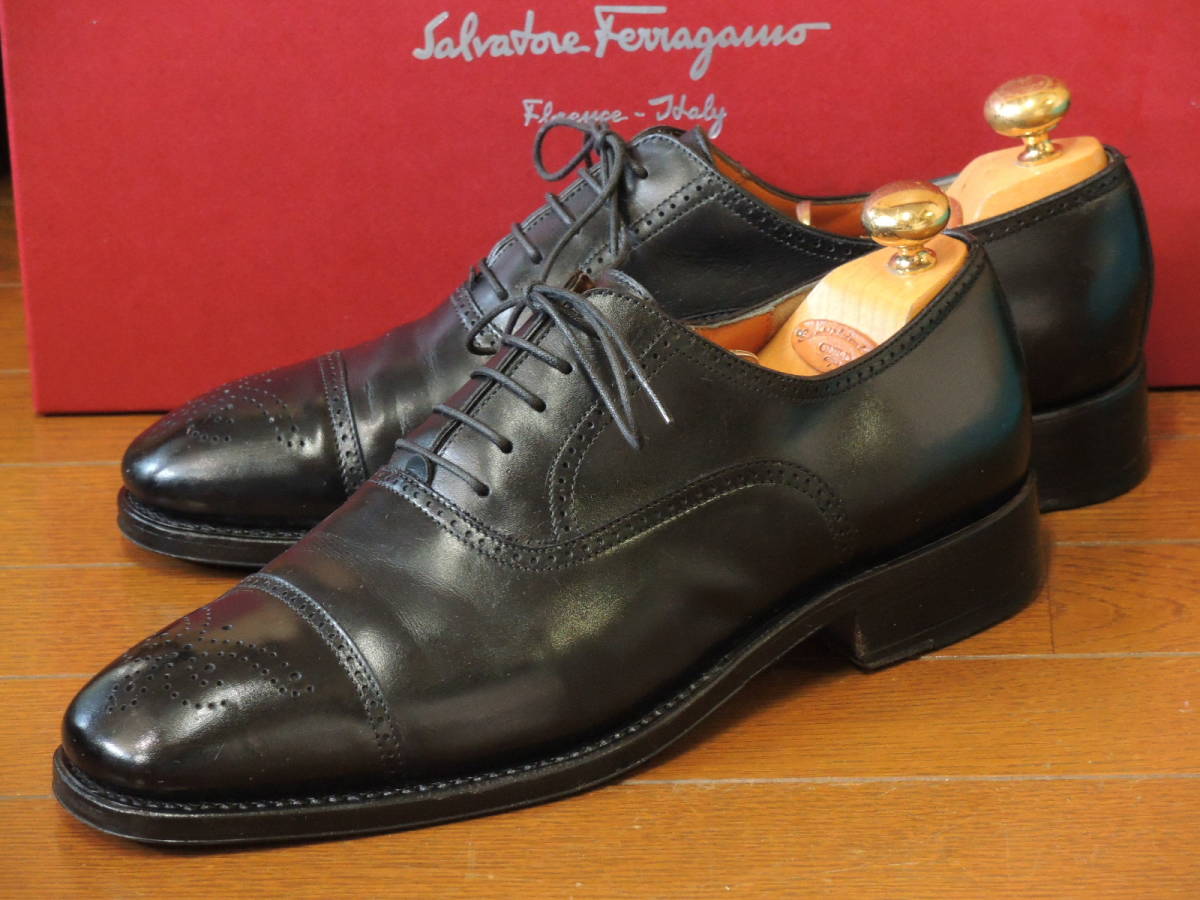 定価15万円【極美品】サルヴァトーレフェラガモ TRAMEZZA US9 EE