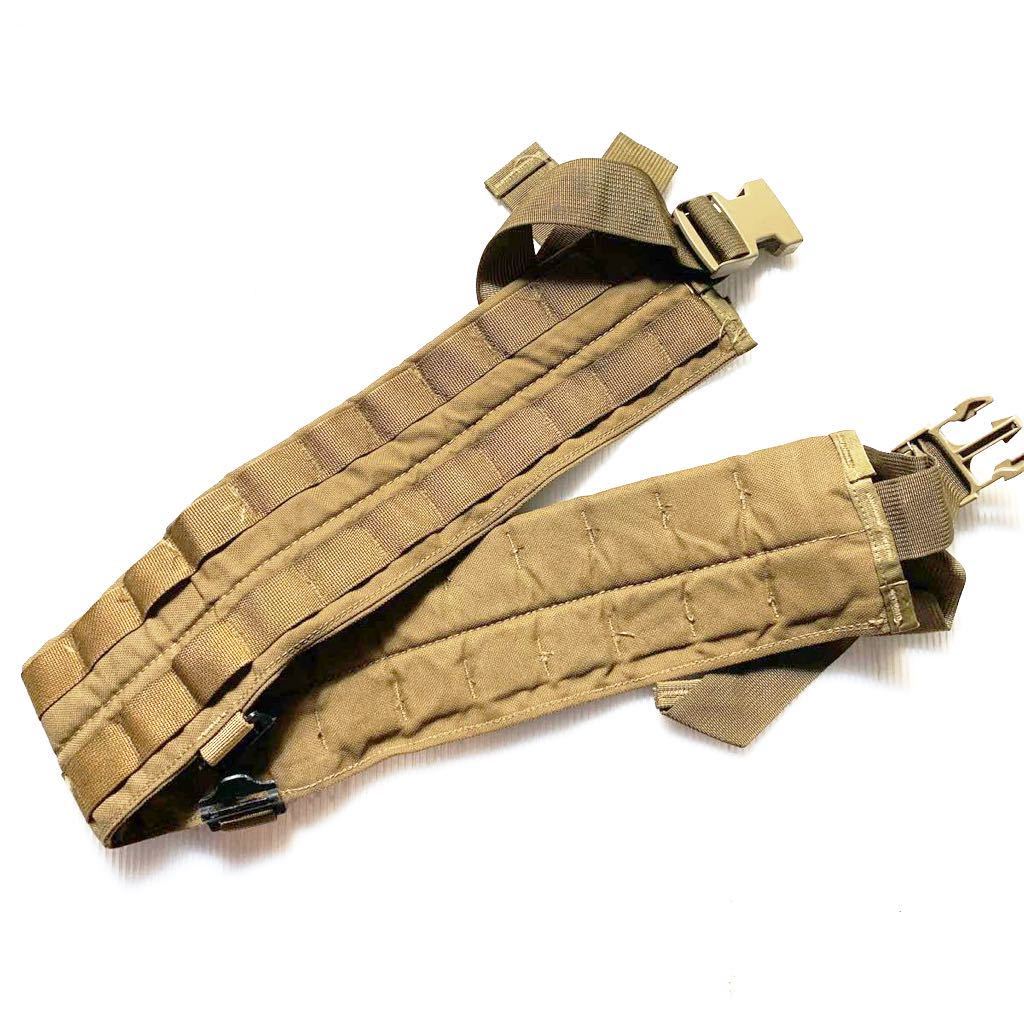 米軍放出品 実物 コヨーテブラウン FLC MOLLE ウェストベルト 中古 海