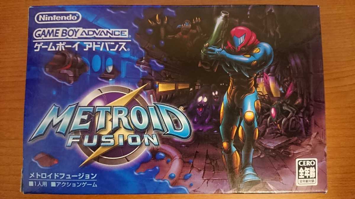 ☆希少☆中古美品 GBA『メトロイドフュージョン』 ☆動作確認済み☆の 