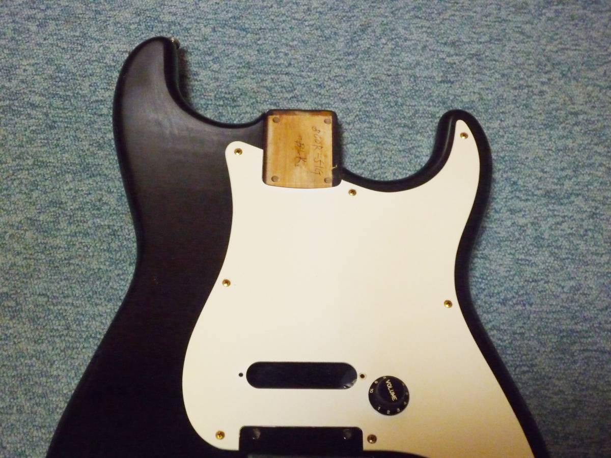 Bill Lawrence BCOR-51G Body Black Strato Type ビル・ローレンス