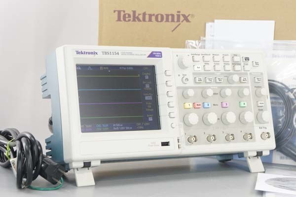 DW]Tektronix TBS1154 FOUR CHANNEL DEGITAL OSCILLOSCOPE デジタル 
