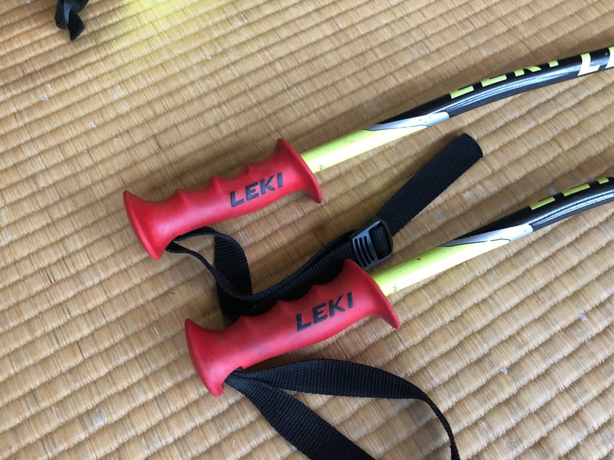 LEKI SL ストック 100cm パンチガード付き LEKI スキー ストック 100cm SL パンチガード付き ストック