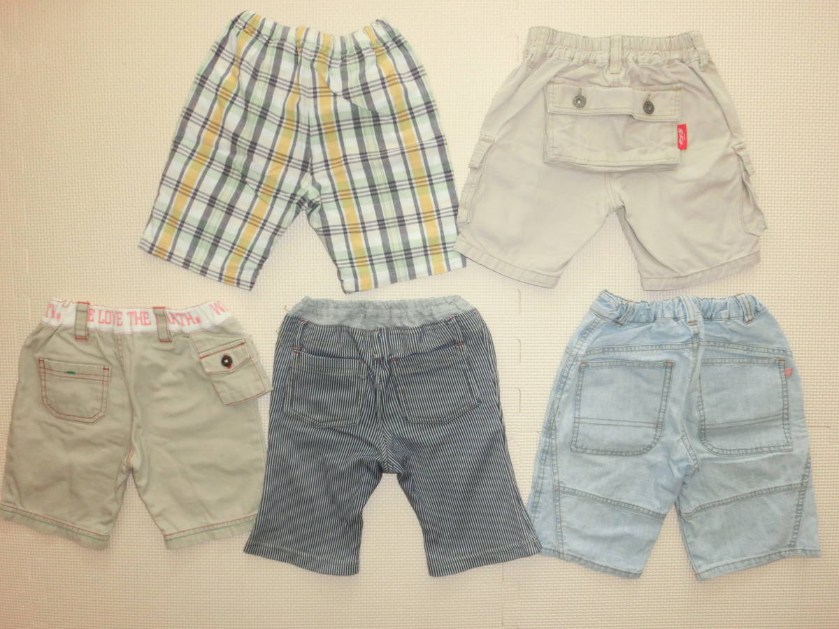 Used 90 ボトムス５枚セット フーセンウサギ コンビ 西松屋他 ショートパンツ ハーフパンツ ズボン 春夏 男の子 まとめ 保育園幼稚園 の落札情報詳細 ヤフオク落札価格情報 オークフリー スマートフォン版