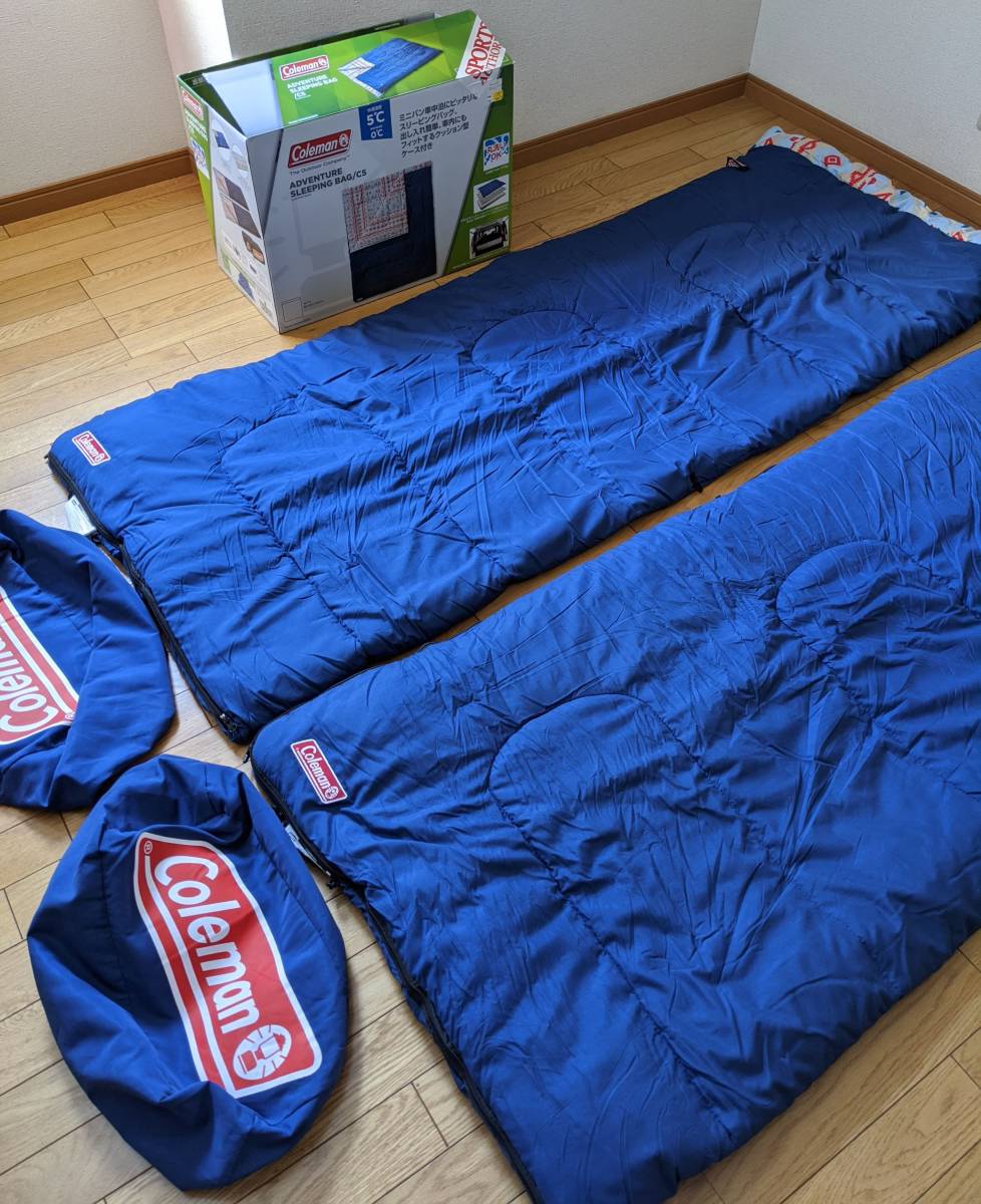 コールマン 寝袋 2個セット① 2個セット最高峰コールマン