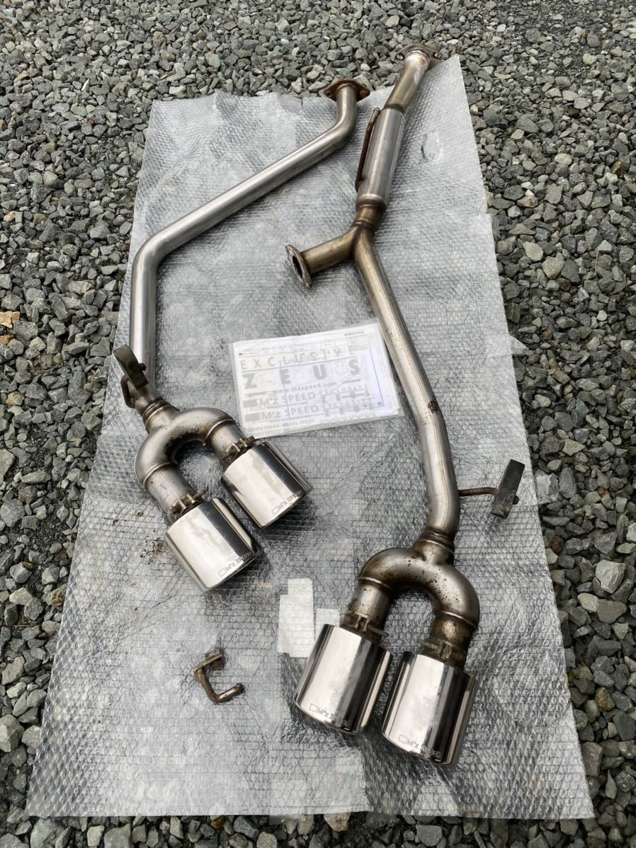 ヴォクシー 85 4本出し マフラー M'zSPEED 4WDの落札情報詳細