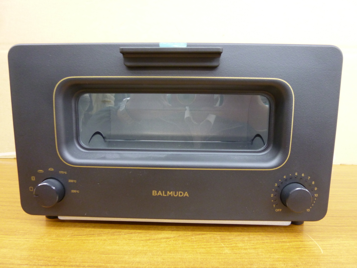 未使用】 BALMUDA The Toaster K01E-KG(ブラック) 【公式通販】