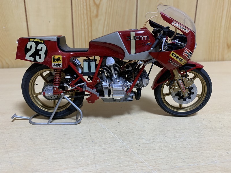 TAMIYA タミヤ プラモデル 完成品 ドゥカティ900 NCRレーサー 1/12