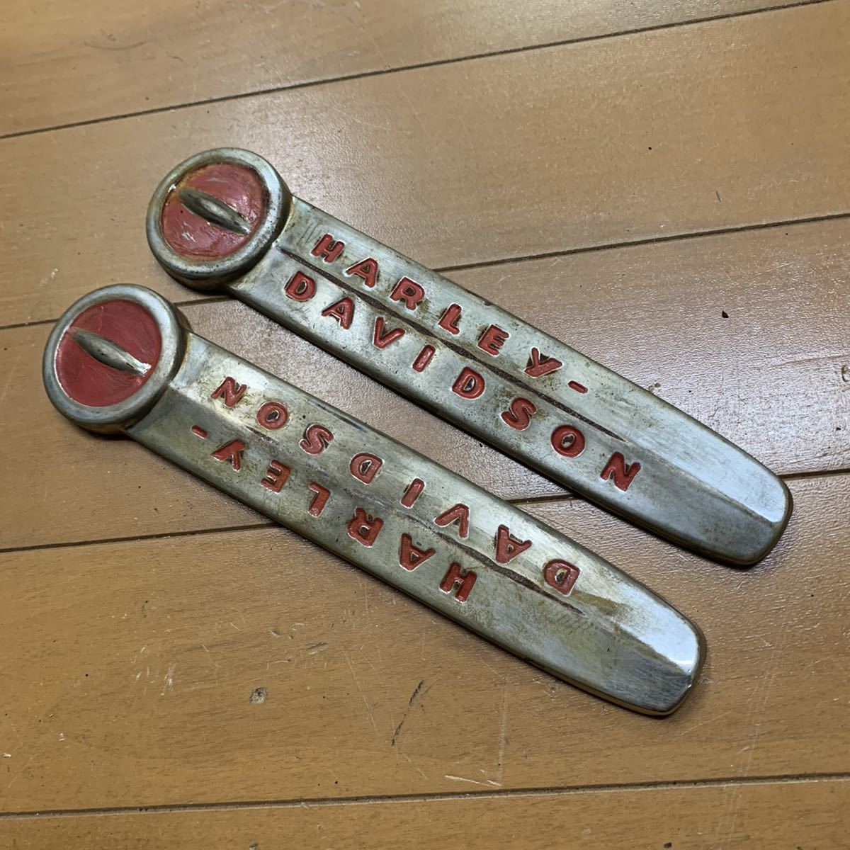 パンヘッド エンブレム ナックル ハーレー 47-50 タンク タンク