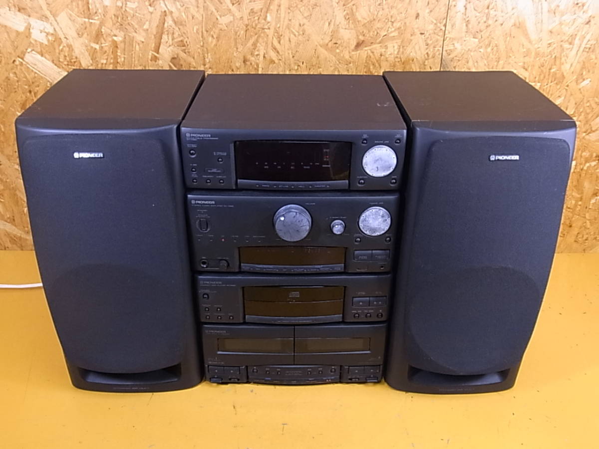 □J/865☆パイオニア Pioneer☆CD/カセット システムコンポ