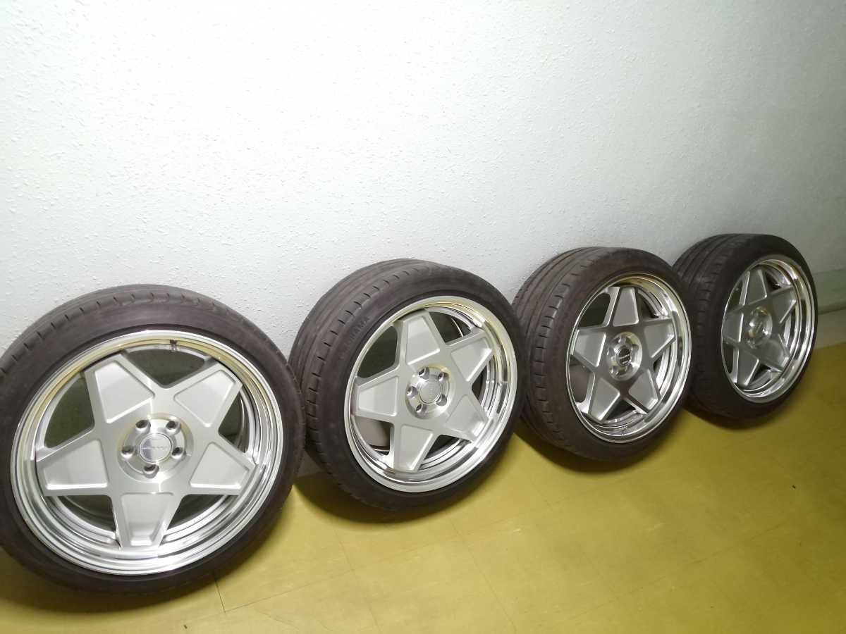 中古タイヤホイール ワークシーカー 18インチ