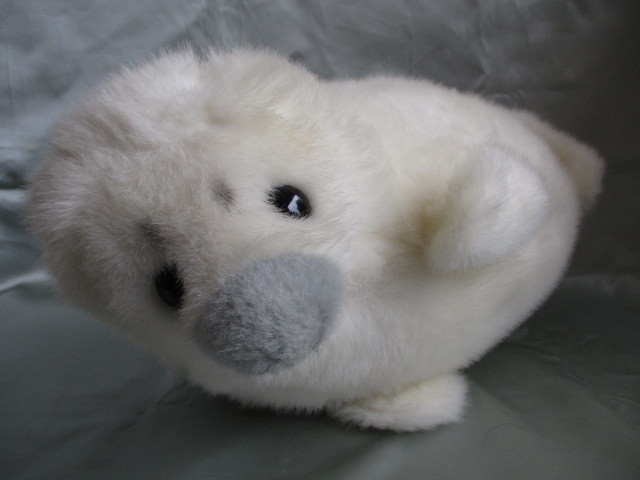 やまね工房 あざらし ぬいぐるみ 落合けいこのさとやま暮らし