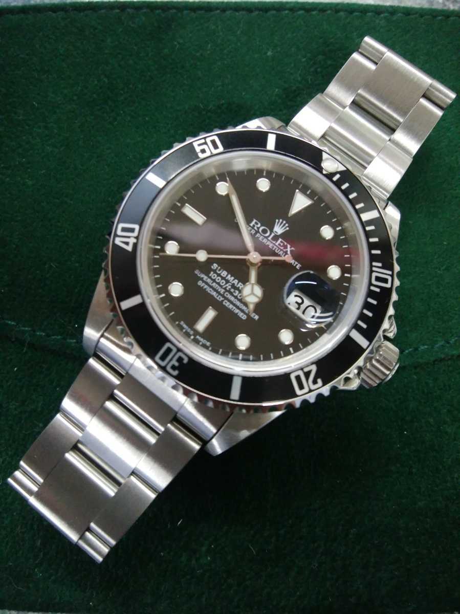 スパイダー ROLEX ロレックス サブマリーナー 16800 93番 トリチ  