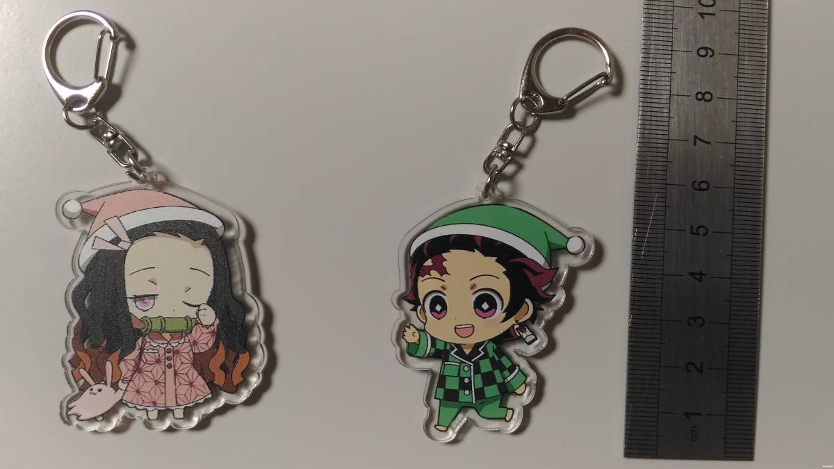 新品 きめつのやいば 鬼滅の刃 アクリルキーホルダー 竈門炭治郎 竈門禰豆子 たんじろう ねずこ パジャマ姿 2点セット の落札情報詳細 ヤフオク落札価格情報 オークフリー スマートフォン版