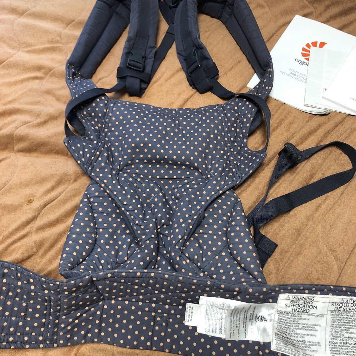 美品 エルゴベビー 抱っこ紐 ネイビー 【公式通販】