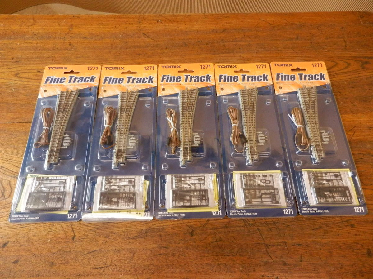 TOMIX 1271 1272 Fine Trac電動ポイント N-PL541-15（F）（完全選択式