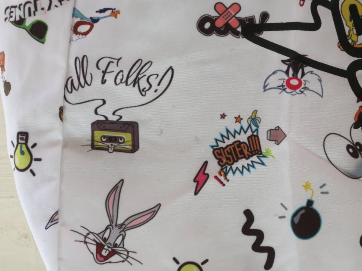 【新創業】PAUL&JOE SISTER LOONY TUNES バッグ 新品】◇未使用品◇PAUL&JOE SISTER×LOONEY TUNES トートバッグ エコ