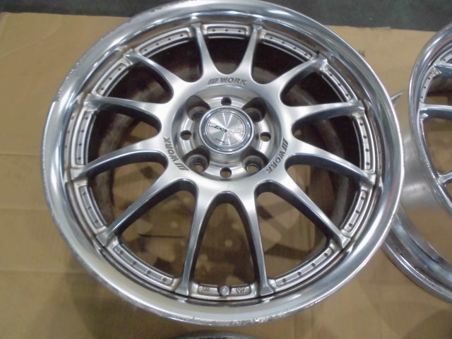 WORK XSA 16インチ ホイール 4本セット 7.0JJ +47 PCD 100-4H ワーク