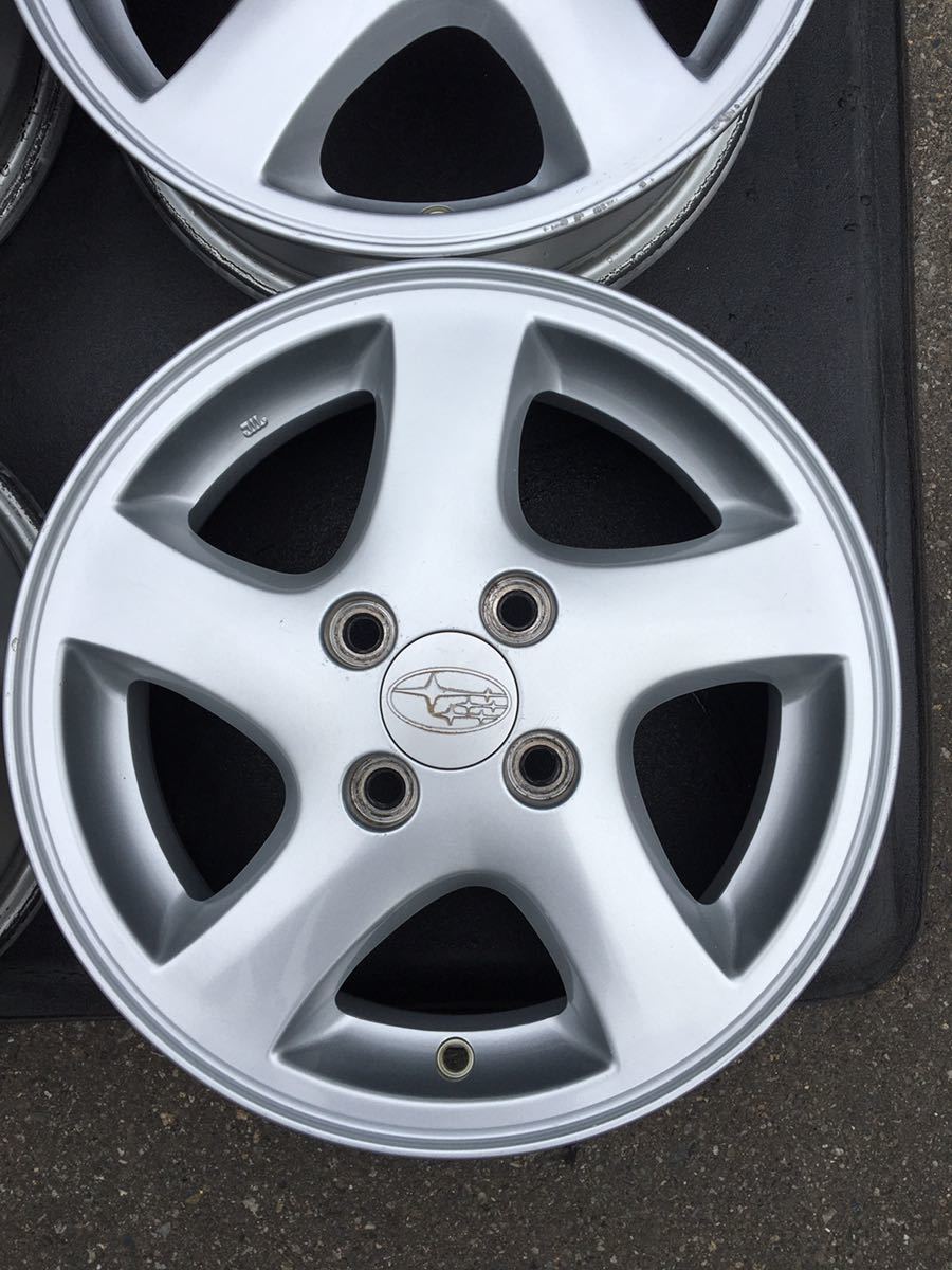 スバル 純正 14インチアルミホイール エンケイ プレオ ステラ R1 R2 4