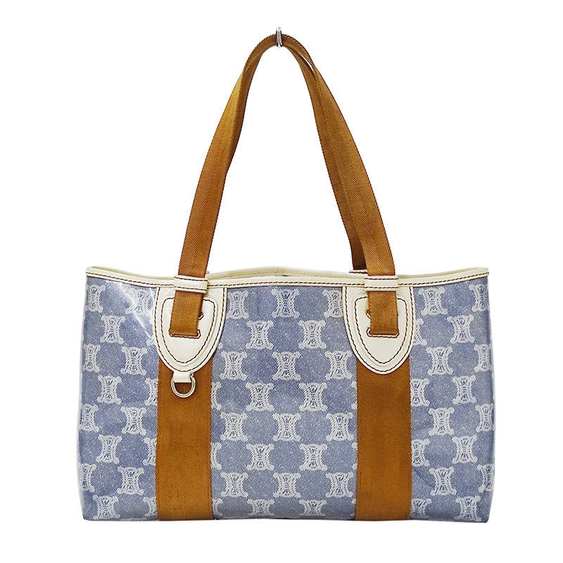 1円 セリーヌ Celine マカダム トートバッグ Pvc ビニール クリア 透明 ネイビー レディース 夏バッグ V0055154300 の落札情報詳細 ヤフオク落札価格情報 オークフリー スマートフォン版