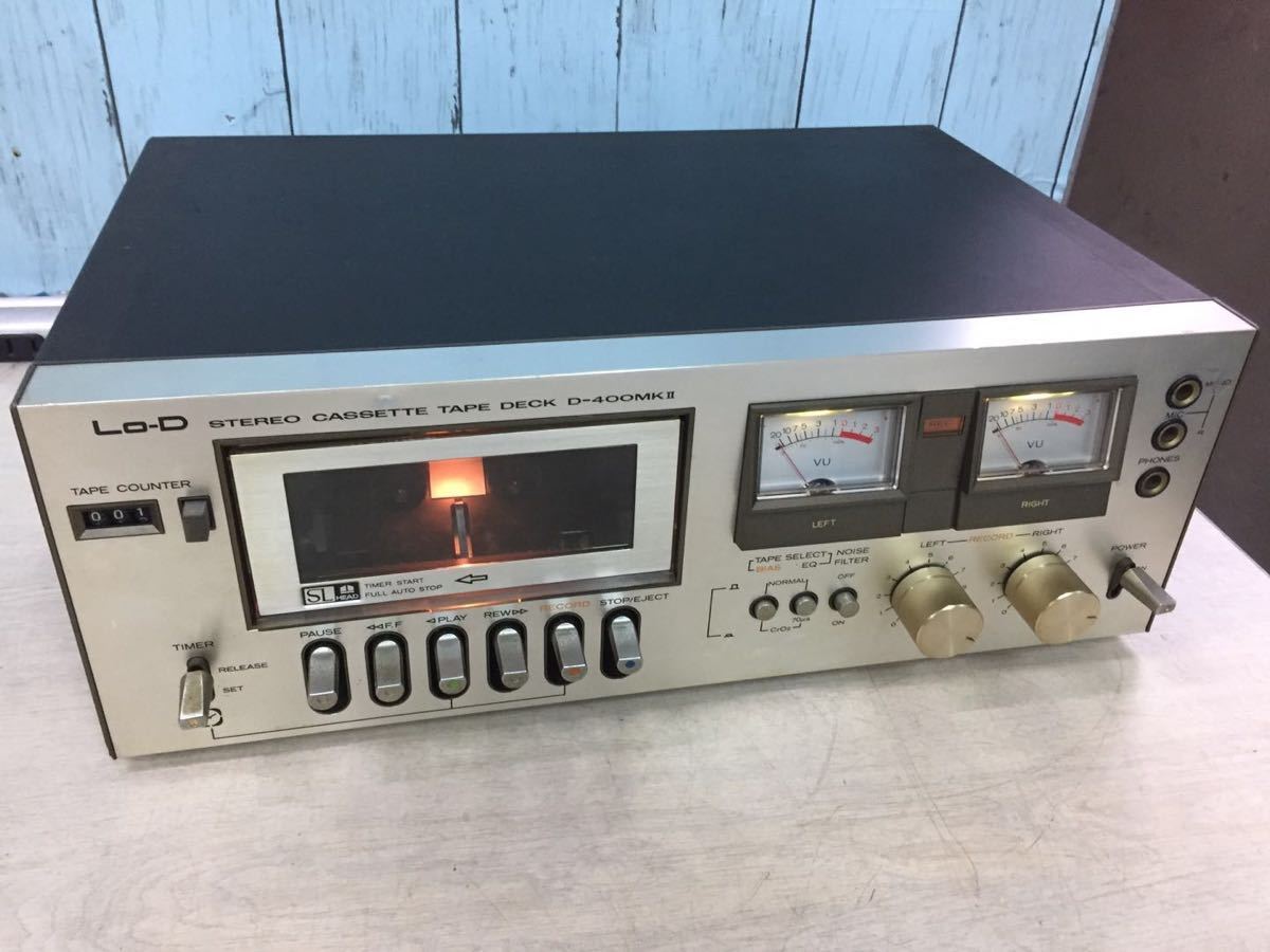日立 Lo-D D-800 カセットデッキ ジャンク品 Yahoo!オークション