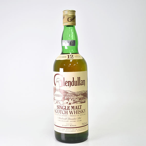 【希少】グレンデュラン 12年 シングルモルトウイスキー 古酒☆グレンデュラン 12年 ☆特級従価 緑瓶 750ml 43% シングルモルト