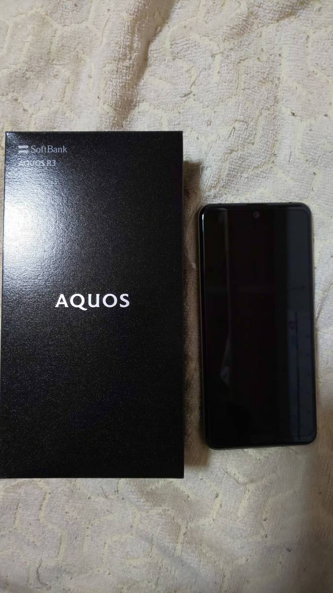 Softbank Android 808sh Aquos R3 Premium Black ブラック 新品同様 の落札情報詳細 ヤフオク落札価格情報 オークフリー スマートフォン版