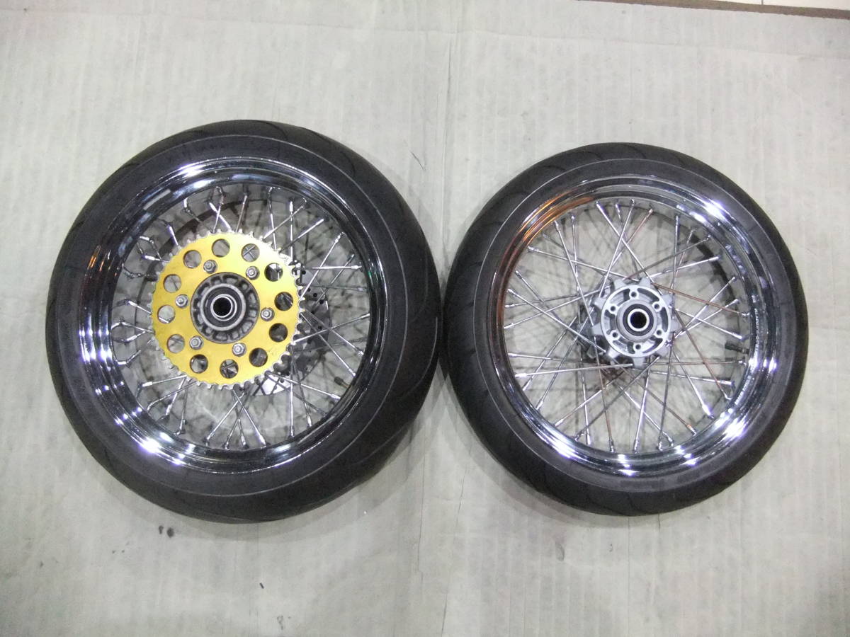 チューブレス加工済】ドゥカティ DUCATI GT1000 前後ホイール