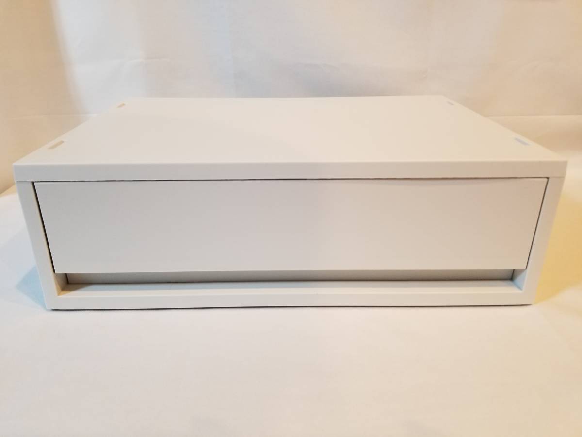 新品 未使用品 無印良品 ポリプロピレンケース 引出式 横ワイド 浅型 ホワイトグレー 約幅３７ 奥行２６ 高さ１２ｃｍ の落札情報詳細 ヤフオク落札価格情報 オークフリー スマートフォン版