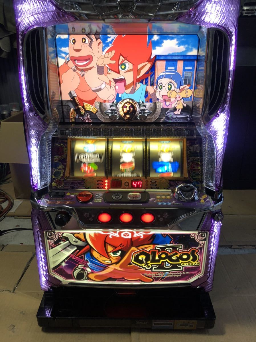 パチスロ実機 山佐 キュロゴス（4号機）