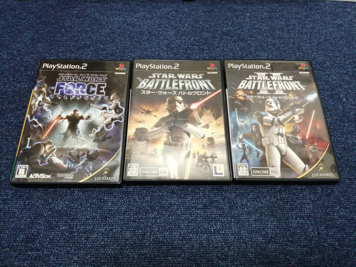 Ps2 スター ウォーズ フォース アンリーシュドとバトルフロント1と2 の落札情報詳細 ヤフオク落札価格情報 オークフリー スマートフォン版