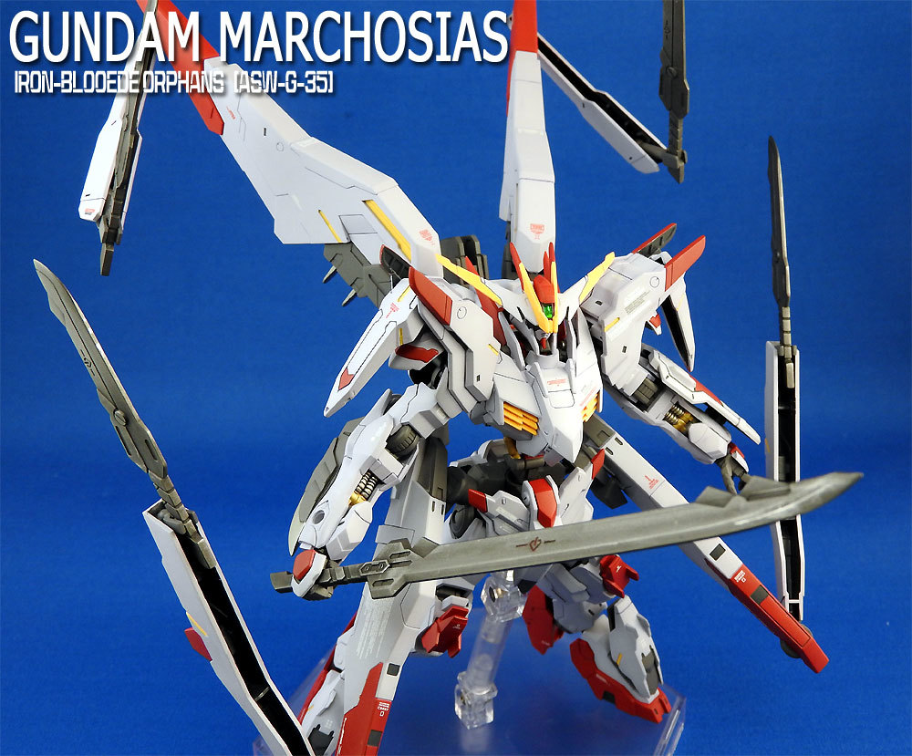 ☆1/144 HG 鉄血のオルフェンズ ガンプラ ガンダムマルコシアス 塗装済