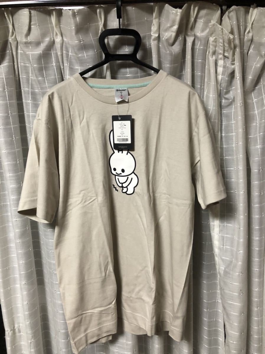 新品】CUNE 腹痛 うさぎ tシャツ キューン サイズ L 未使用(mxmxm