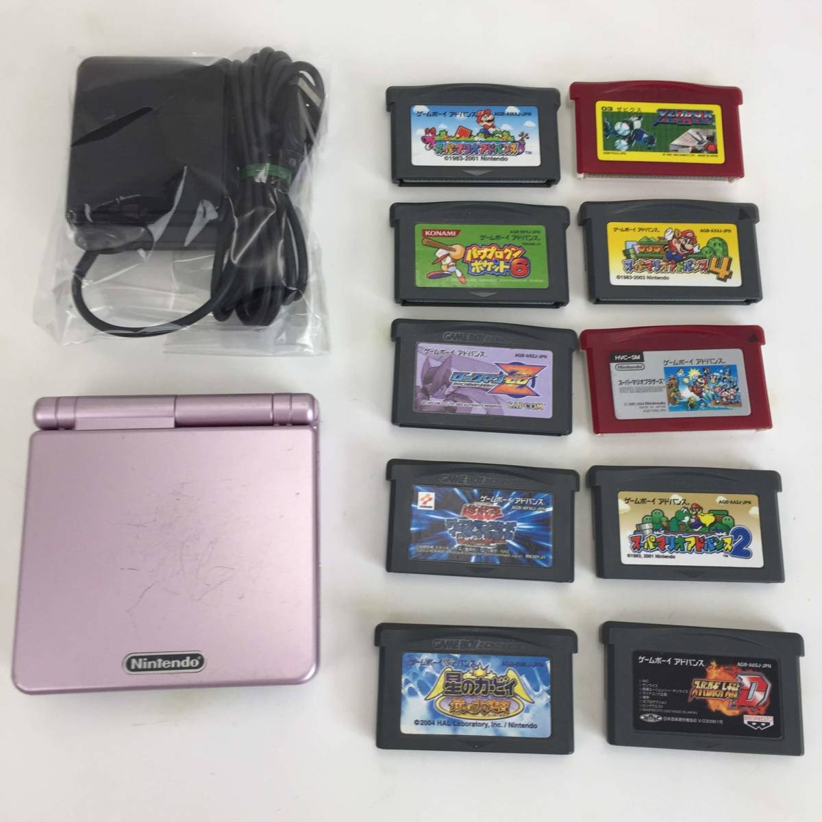 ゲームボーイアドバンスSP 本体 ソフトセット ゲームボーイ