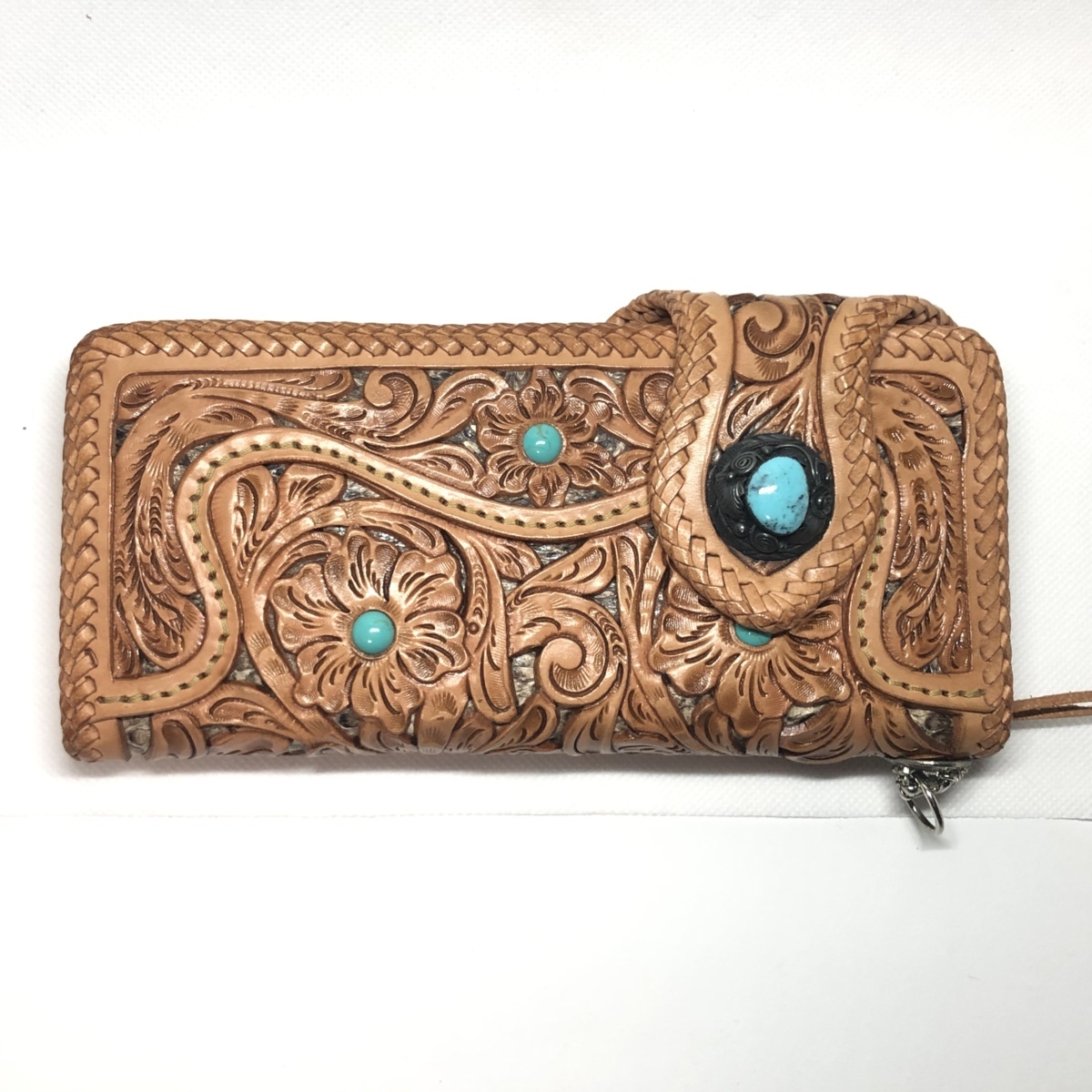 送料無料 レザークラフト.優 LEATHER CRAFT YOU 長財布 バイカーズ