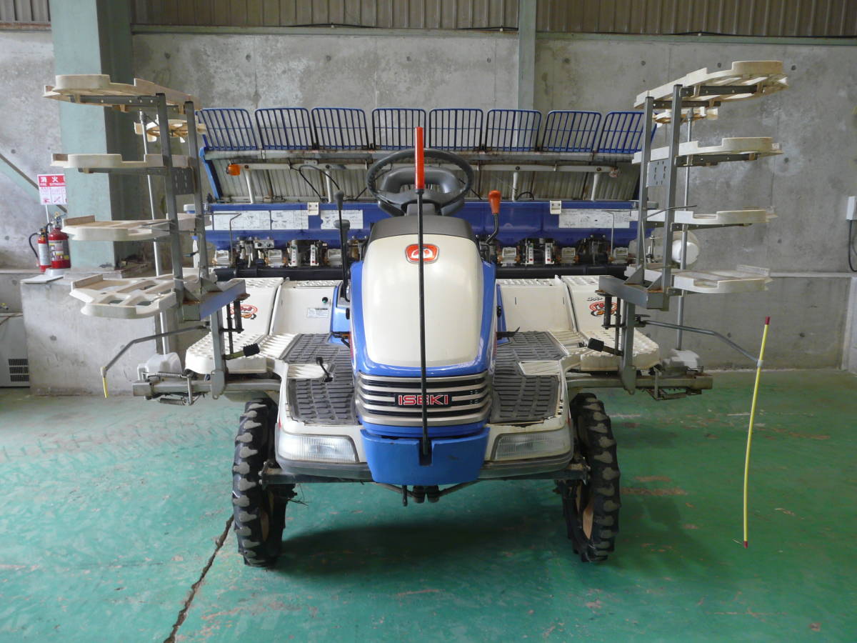 イセキ 田植機 さなえPG83 8条植え スーパーくるっとターン