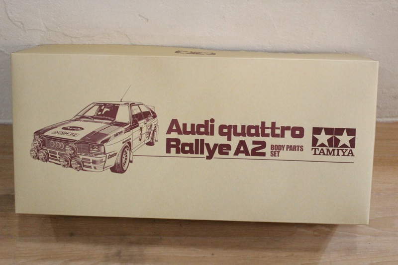 TAMIYA（タミヤ） Audi quattro Rallye A2 スペアボディ セット 1/10