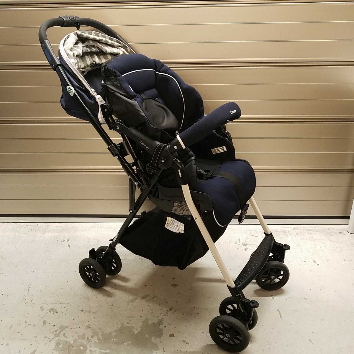 ベビーカー コンビ combi メチャカーゴ IG ボーダーネイビー Combi