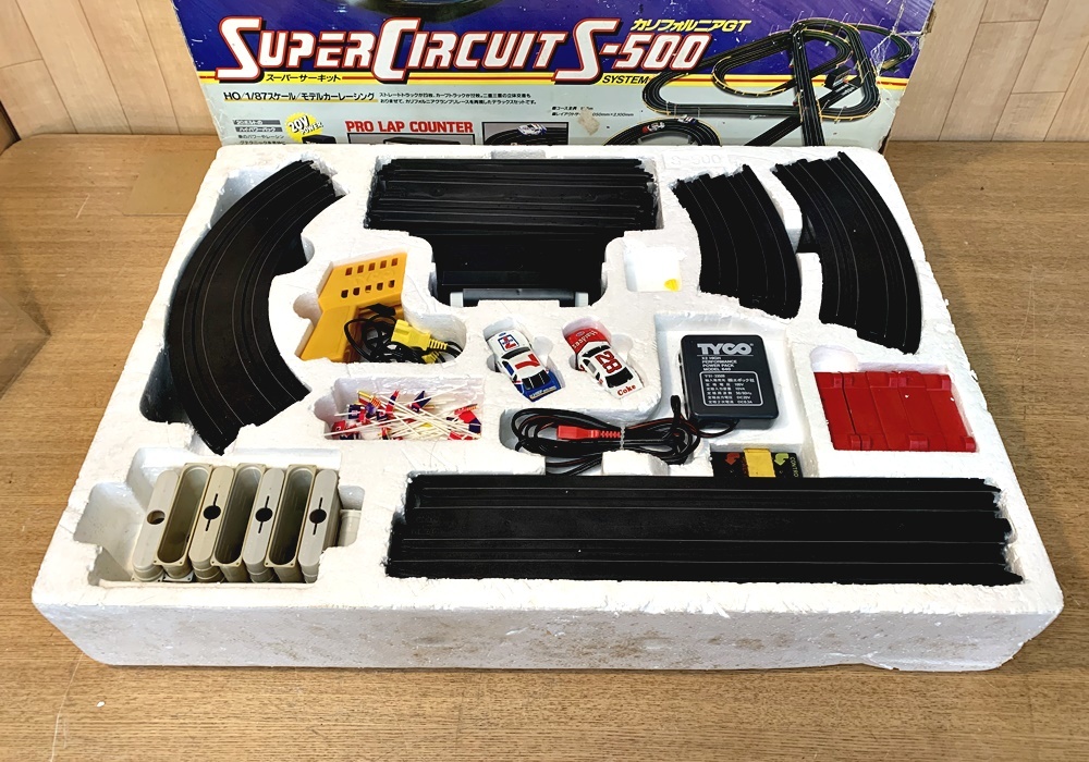 t11974◇TYCO カリフォルニアGT SUPER CIRCUIT S-500 1/87