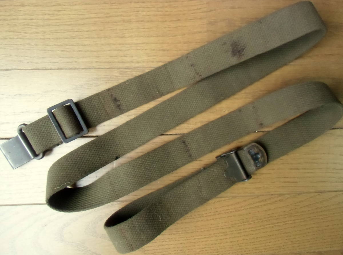 新品希少米軍ベトナム戦m60用ロングタイプコットンスリングm16用としても の落札情報詳細 ヤフオク落札価格情報 オークフリー スマートフォン版