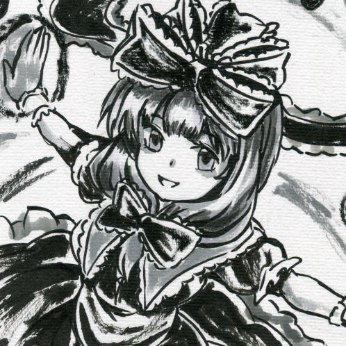 新品 東方project 厄神様 鍵山雛 墨絵 手描きイラスト 大色紙 同人 の落札情報詳細 ヤフオク落札価格情報 オークフリー スマートフォン版