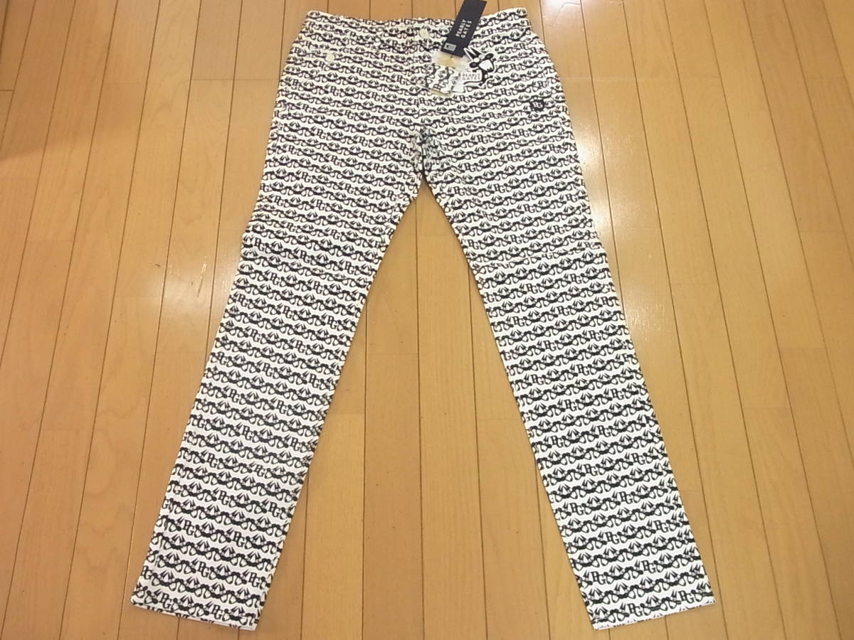 50%OFF PEARY 赤塚不二夫コラボ ストレッチパンツ総ニャロメ柄 GATES - ウエア(男性用)