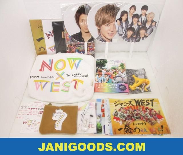 ジャニーズwest グッズセット ポーチ ショッピングバッグ パンフレット 等 ラッキィィィィィィィ7 なうぇすと含む 良品 同梱可 ジャニ の落札情報詳細 ヤフオク落札価格情報 オークフリー スマートフォン版
