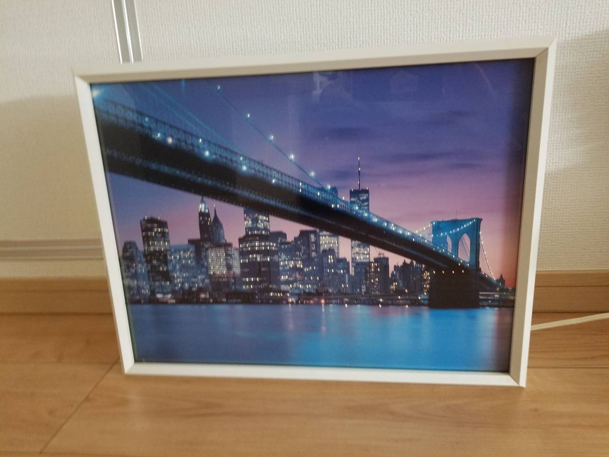 光ファイバー電飾インテリア雑貨ビンテージレトロニューヨーク夜景