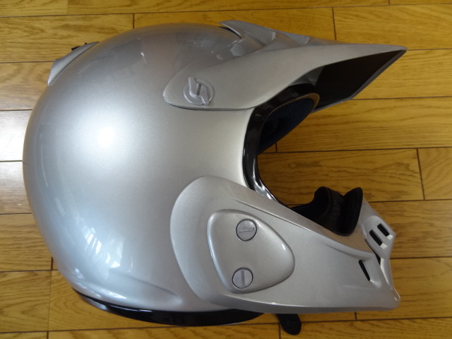 アライARAI MX-3 MX-III Mサイズ シルバー（Arai アライ オフ