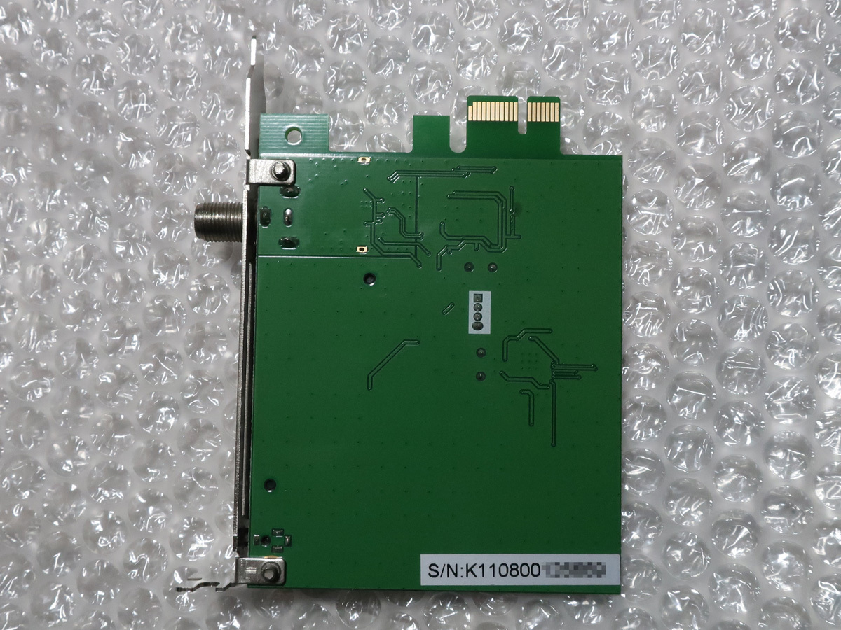 Keian Ktv Fspcie 地デジチューナーカード 動作確認済 中古品 送料無料 の落札情報詳細 ヤフオク落札価格情報 オークフリー スマートフォン版